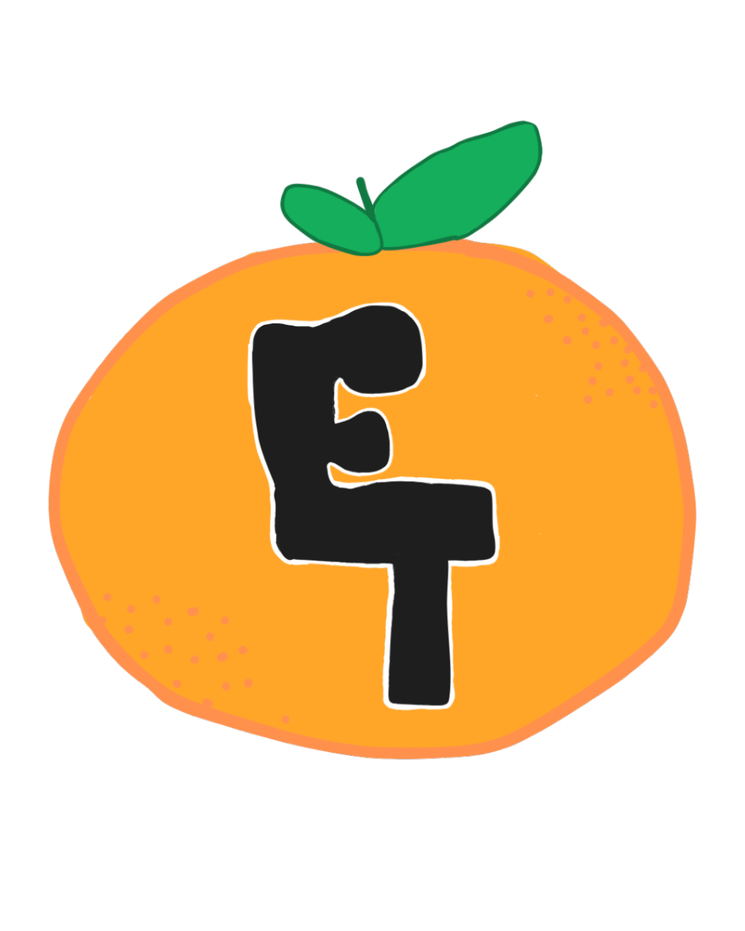 'Tangerine' Sticker